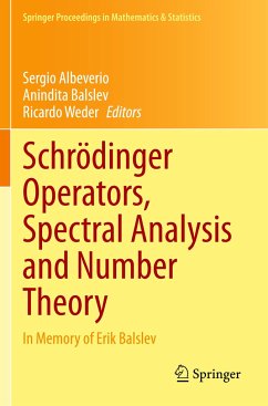 Schrödinger Operators, Spectral Analysis and Number Theory