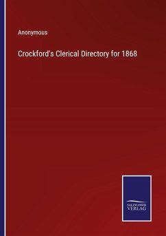 Crockford's Clerical Directory for 1868 - Anonymous