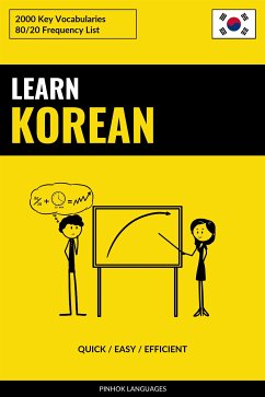 Learn Korean - Quick / Easy / Efficient (eBook, ePUB) - Languages, Pinhok