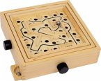 small foot 3461 - Kugellabyrinth, Holz, Geduldsspiel, 22x21cm