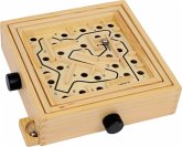 small foot 3461 - Kugellabyrinth, Holz, Geduldsspiel, 22x21cm