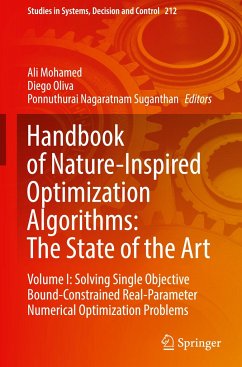 Handbook of Nature-Inspired Optimization Algorithms: The State of the Art