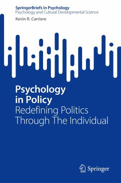 Psychology in Policy - Carriere, Kevin R.