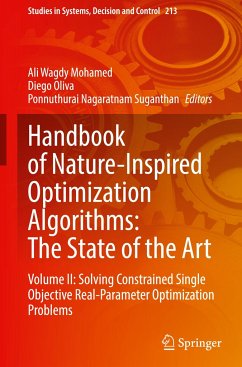 Handbook of Nature-Inspired Optimization Algorithms: The State of the Art