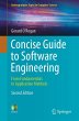 Concise Guide to Software Engineering - Bild 1