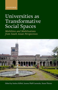 Cover Universities as Transformative Social Spaces (eBook, ePUB)