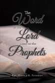 The Word of the Lord Came to the Prophets (eBook, ePUB)