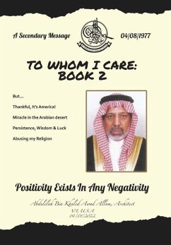 To Whom I Care - Allam Architect, Abdulelah Bin Khaled Aw