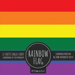 Rainbow Flag Scrapbook Paper Pad - Crafty As Ever