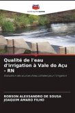 Qualité de l'eau d'irrigation à Vale do Açu - RN