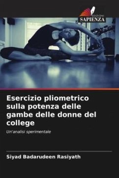 Esercizio pliometrico sulla potenza delle gambe delle donne del college - Badarudeen Rasiyath, Siyad