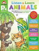 Animals, Prek Workbook