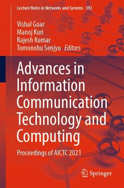 Advances in Information Communication Technology and Computing (eBook, PDF)