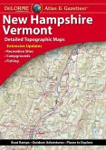 Delorme Atlas & Gazetteer: New Hampshire, Vermont