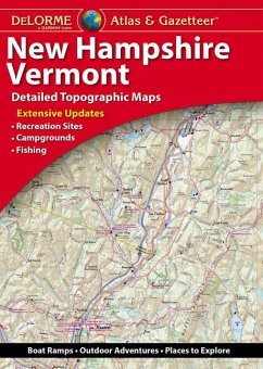 Delorme Atlas & Gazetteer: New Hampshire, Vermont - Rand Mcnally