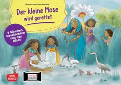 Der kleine Mose wird gerettet. Kamishibai Bildkartenset - Hebert, Esther;Rensmann, Gesa