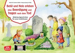 Betül und Nele erleben eine Beerdigung und fragen nach dem Tod. Kamishibai Bildkartenset - Fromme-Seifert, Viola M.;Kamcili-Yildiz, Naciye