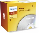 1x10 Philips CD-R 80Min Audio JC