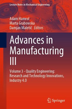 Advances in Manufacturing III (eBook, PDF)