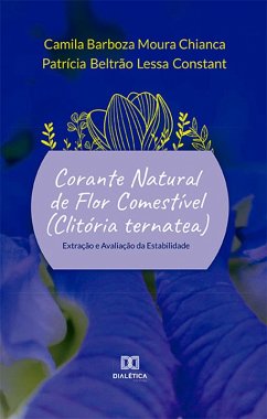 Cover Corante natural de flor comestível (Clitória ternatea) (eBook, ePUB)