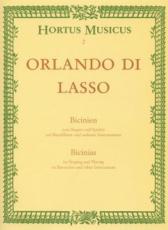 Cover Bicinien zum Singen und Spielen für 2 Blockflöten oder andere Melodieinstrumente, Partitur
