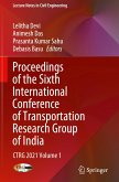 Proceedings of the Sixth International Conference of Transportation Research Group of India