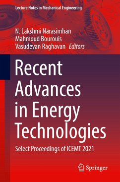 Recent Advances in Energy Technologies