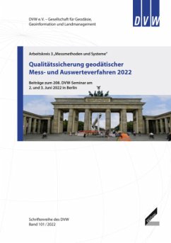 Cover Qualitätssicherung geodätischer Mess- und Auswerteverfahren 2022