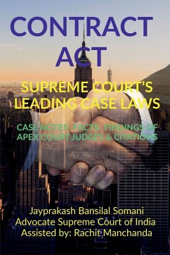 CONTRACT ACT- SUPREME COURT'S LEADING CASE LAWS - Somani, Jayprakash Bansilal