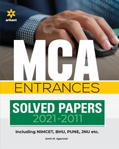 MCA Entrances Solved Papers (2021-2011) for 2022 Exam - Agarwal, Amit M