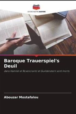 Cover Baroque Trauerspiel's Deuil