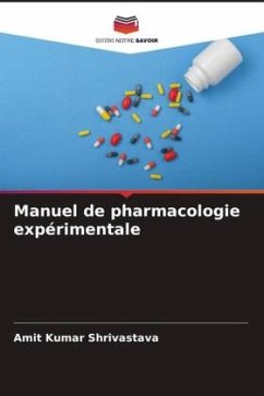 Cover Manuel de pharmacologie expérimentale