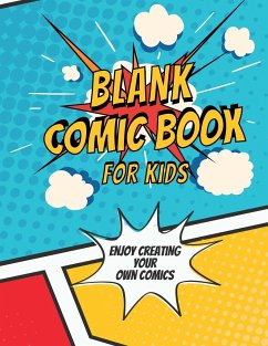 Blank Comic Book for Kids - Happy Bookshelf