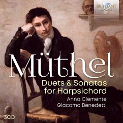 Müthel:Duets & Sonatas For Harpsichord - Clemente,Anna/Benedetti,Giacomo