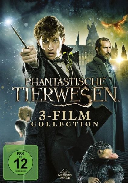 Phantastische Tierwesen 3-Film Collection auf DVD - Portofrei bei bücher.de