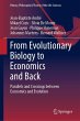 From Evolutionary Biology to Economics... - Bild 1