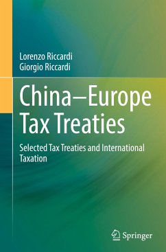 China¿Europe Tax Treaties - Riccardi, Lorenzo;Riccardi, Giorgio