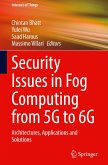 Security Issues in Fog Computing from 5G to 6G