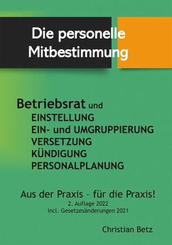 Betriebsrat und personelle Mitbestimmung (eBook, ePUB) - Betz, Christian