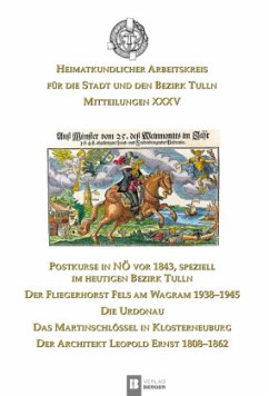 HEIMATKUNDE Mitteilungen XXXV - Hübl, Richard