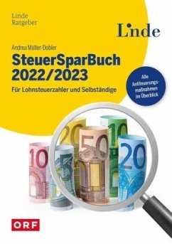 SteuerSparBuch 2022/2023 - Müller-Dobler, Andrea