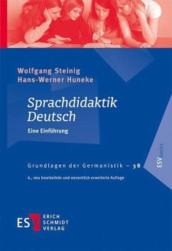 Sprachdidaktik Deutsch - Steinig, Wolfgang;Huneke, Hans-Werner