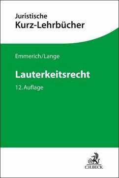 Lauterkeitsrecht - Emmerich, Volker;Lange, Knut Werner