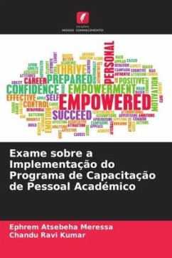 Exame sobre a Implementação do Programa de Capacitação de Pessoal Académico - Atsebeha Meressa, Ephrem;Ravi Kumar, Chandu