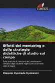 Effetti del mentoring e delle strategie didattiche di studio sul campo