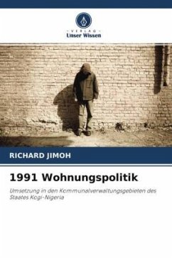 1991 Wohnungspolitik - Jimoh, Richard