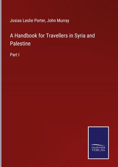 Cover A Handbook for Travellers in Syria and Palestine
