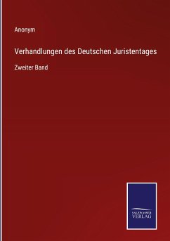 Cover Verhandlungen des Deutschen Juristentages