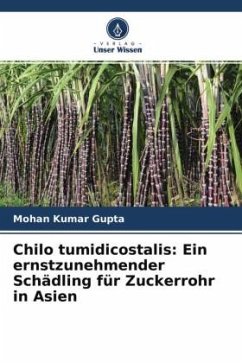 Chilo tumidicostalis: Ein ernstzunehmender Schädling für Zuckerrohr in Asien - Gupta, Mohan Kumar