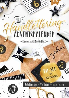 Mein Handlettering Adventskalender - Haas, Katja